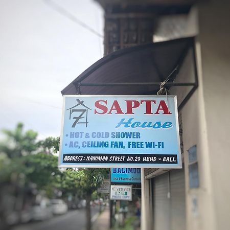 Sapta House Ubud Zewnętrze zdjęcie